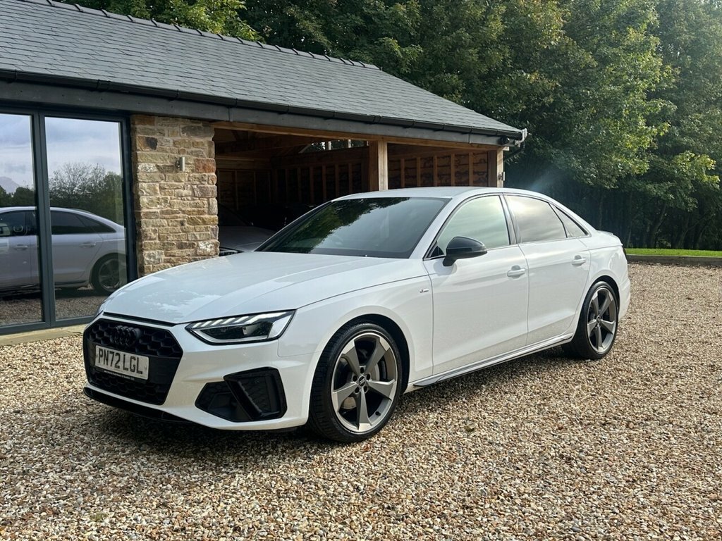 Audi A4 2L Black Edition White #2
