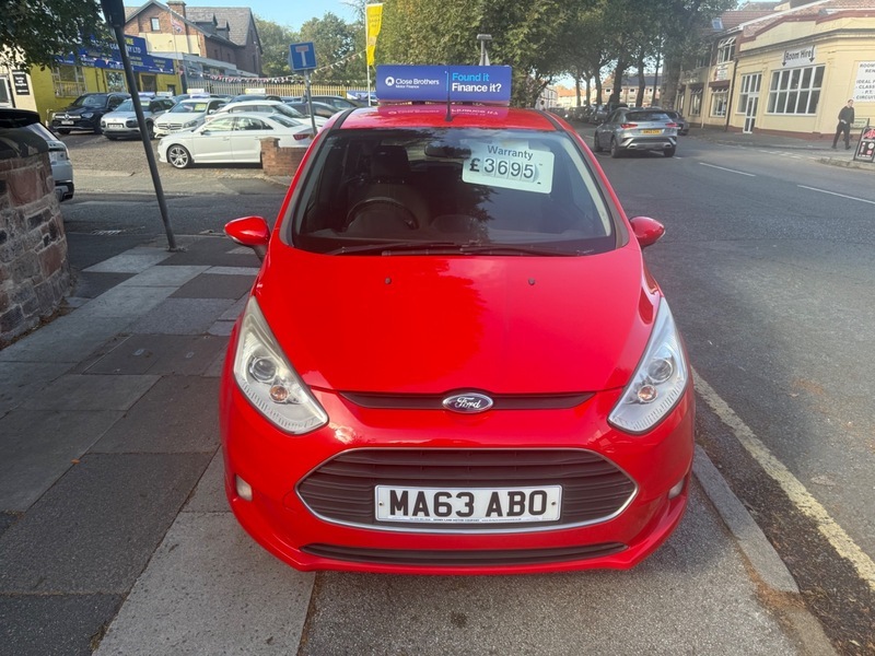 Ford B-Max Zetec MA63ABO Red