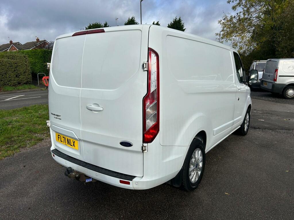 Ford Transit Custom 2.0 280 Ecoblue Limited L1 H1 Euro 6 Ss White #4