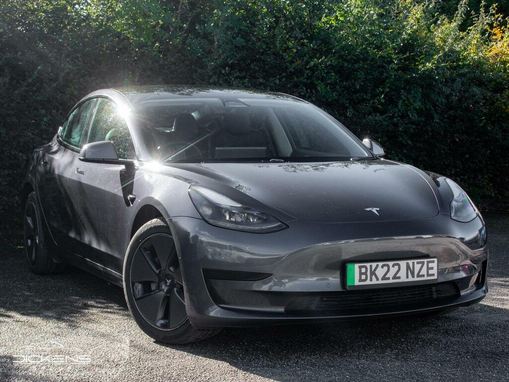 Tesla Model 3 Saloon Standard Range Plus Rwd 202222 Grey