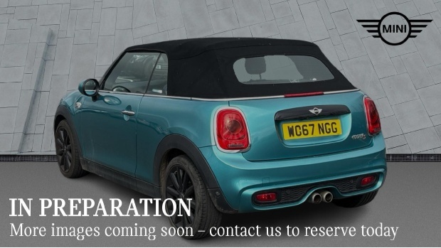 Mini Convertible 2.0 Cooper S Euro 6-Door Blue #2