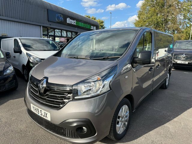 Renault Trafic Ll30 Energy Dci 120 Sport Nav Van White #26