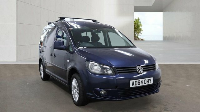 Volkswagen Caddy Maxi 1.6 Tdi Bluemotion Tech Blue #2