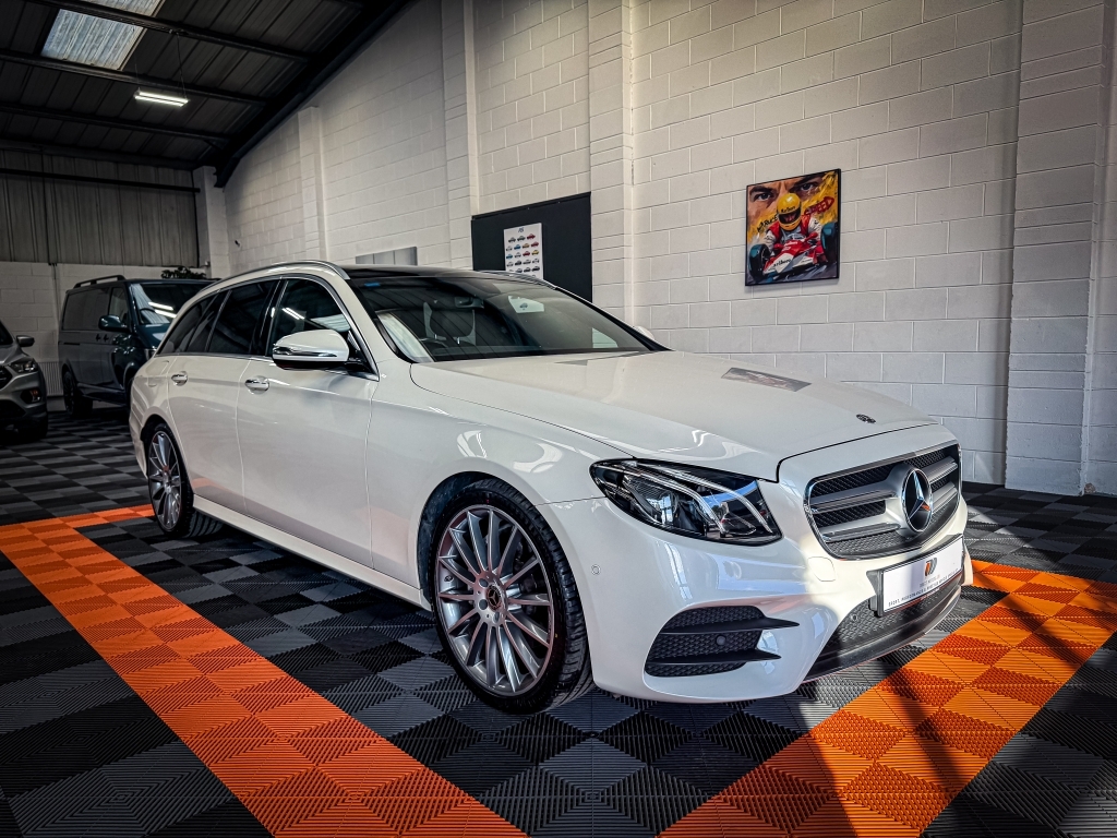 Mercedes-Benz E Class 2.0 E 220 D Amg Line Premium White #6