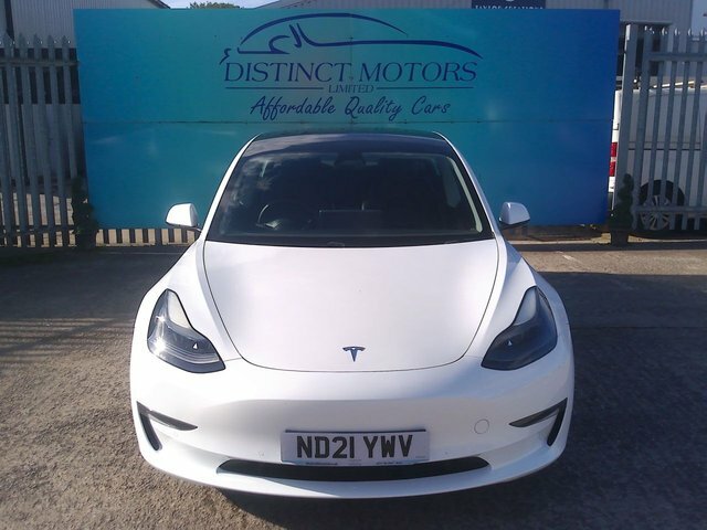 Tesla Model 3 Dual Motor Long Range Saloon 4 White #2