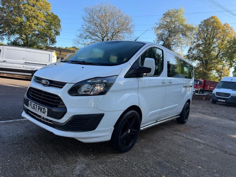 Ford Transit Custom 2.0 Tdci 310 Kombi L2 Lwb Like Tourneo White #2