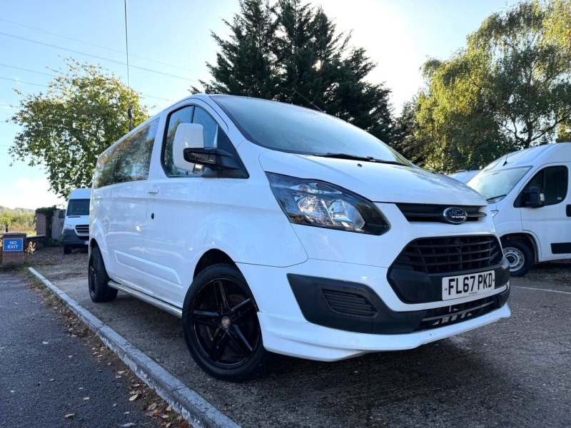 Ford Transit Custom 2.0 Tdci 310 Kombi L2 Lwb Like Tourneo White #3