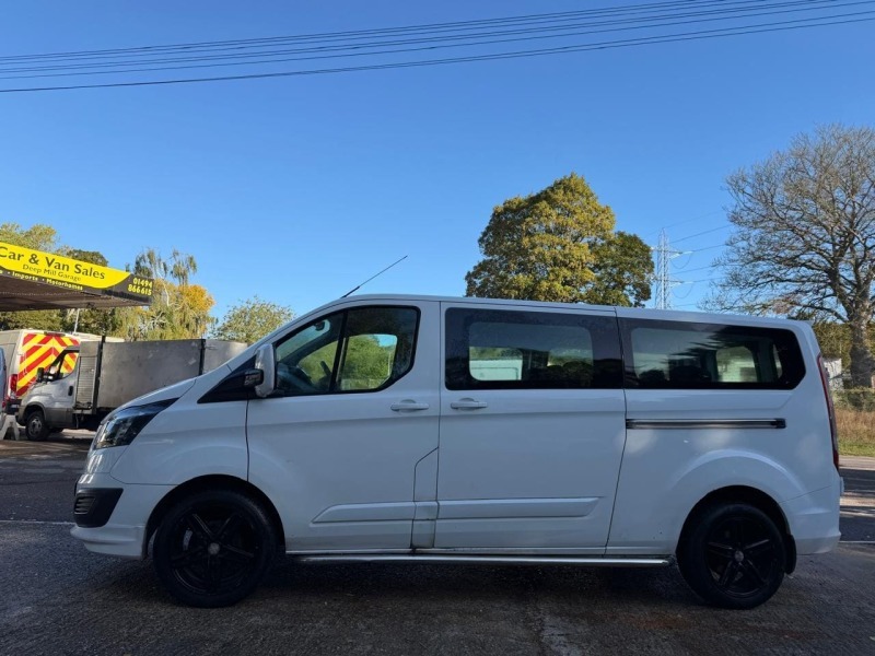 Ford Transit Custom 2.0 Tdci 310 Kombi L2 Lwb Like Tourneo White #6