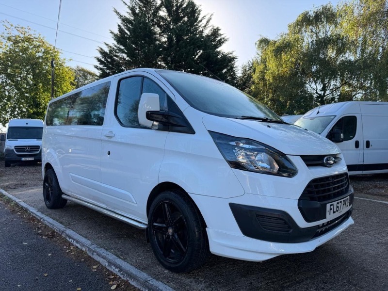 Ford Transit Custom 2.0 Tdci 310 Kombi L2 Lwb Like Tourneo White #4