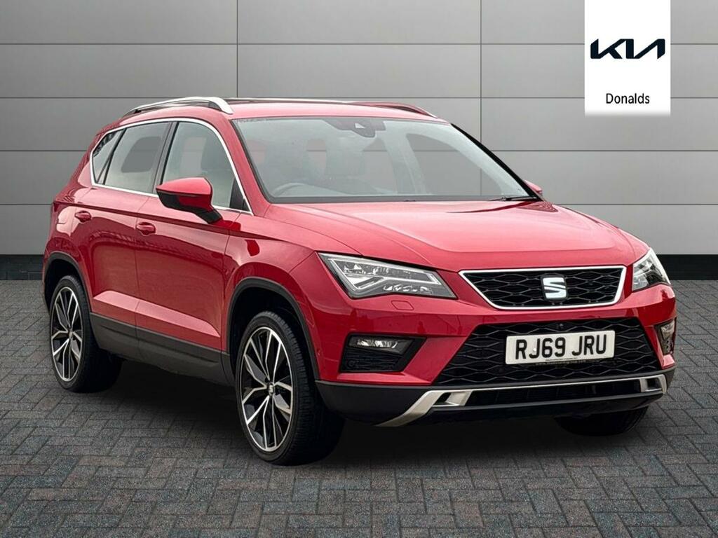 Seat Ateca 2.0 Tsi Xcellence Lux Dsg 4Drive Euro 6 Ss RJ69JRU Red