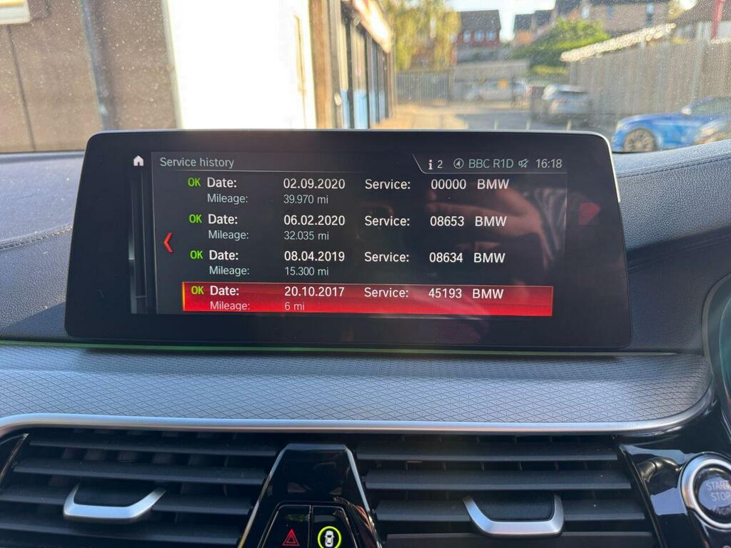 BMW 5 Series 520D Se Touring Grey #26