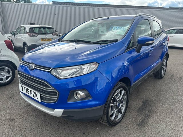 Ford Ecosport Ecoboost Titanium Suv Blue