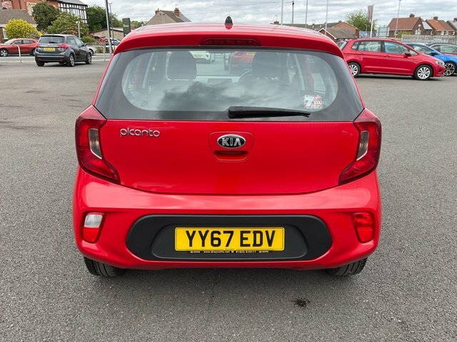 Kia Picanto 2 Hatchback Red #4