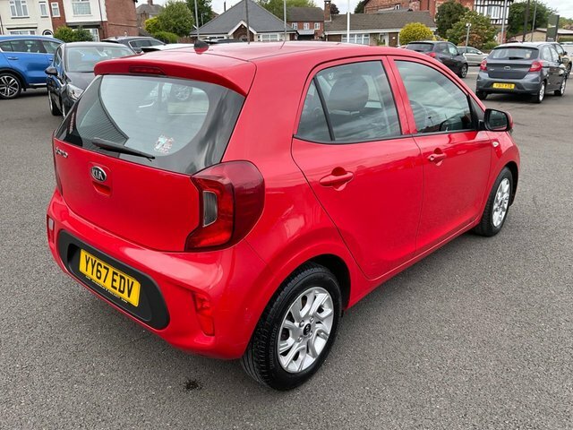 Kia Picanto 2 Hatchback Red #3