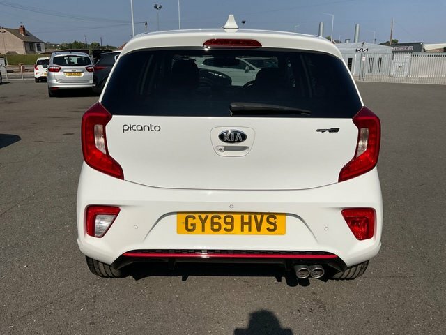 Kia Picanto T-gdi Gt-line Hatchback White #4