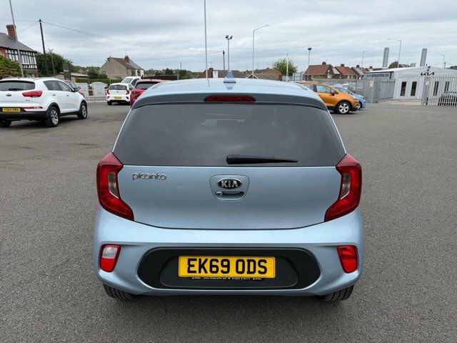 Kia Picanto Wave Hatchback Blue #4