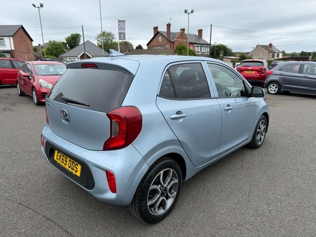 Kia Picanto Wave Hatchback Blue #3