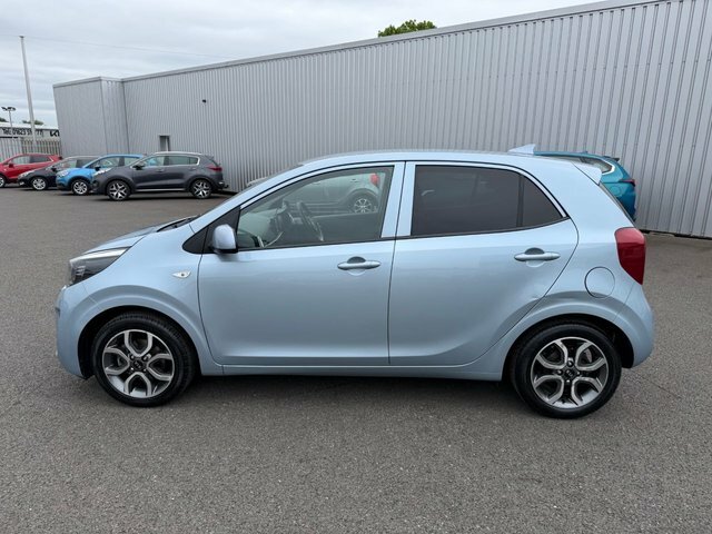Kia Picanto Wave Hatchback Blue #6