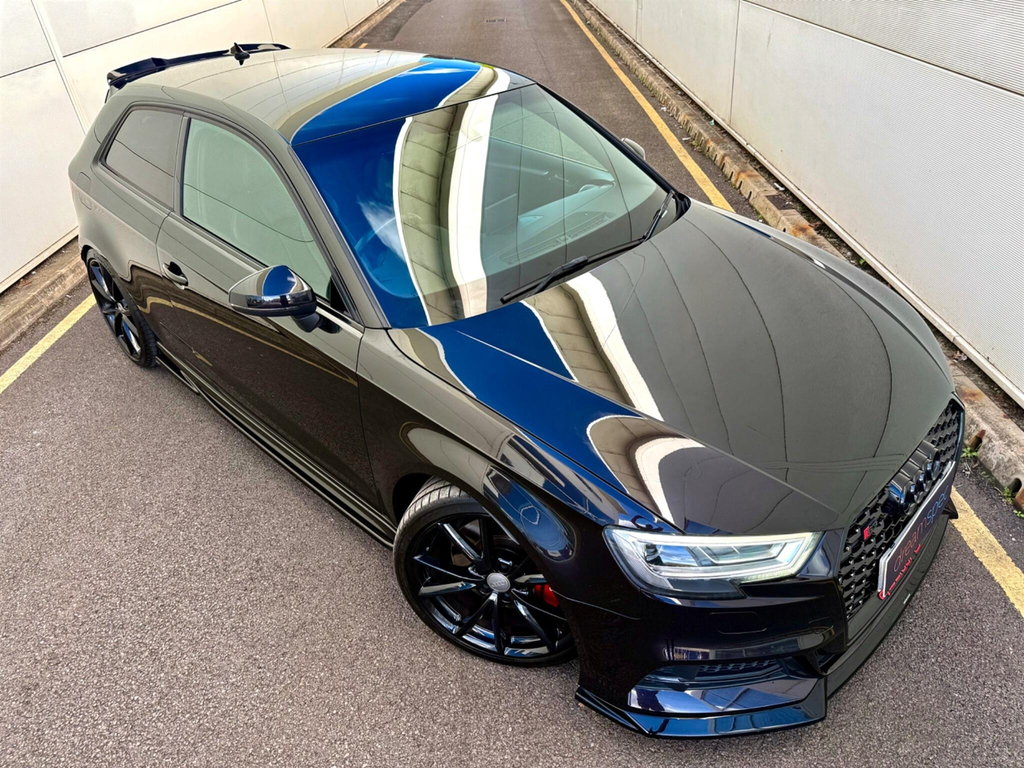 Audi S3 2.0 Tfsi Black Edition Hatchback S Tron Black #4