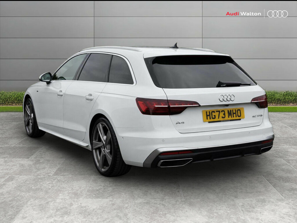 Audi A4 Avant Avant S Line 40 Tfsi 204 Ps S Tronic White #6