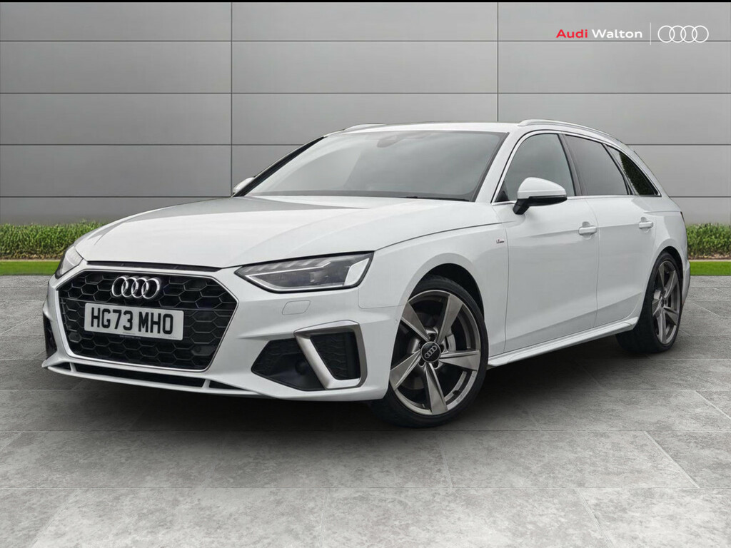 Audi A4 Avant Avant S Line 40 Tfsi 204 Ps S Tronic White #3