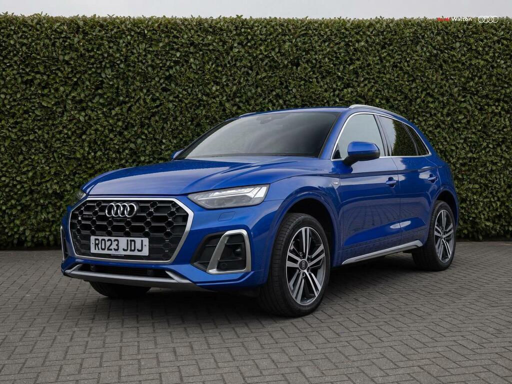 Audi Q5 S Line 45 Tfsi Quattro 265 Ps S Tronic Blue #3
