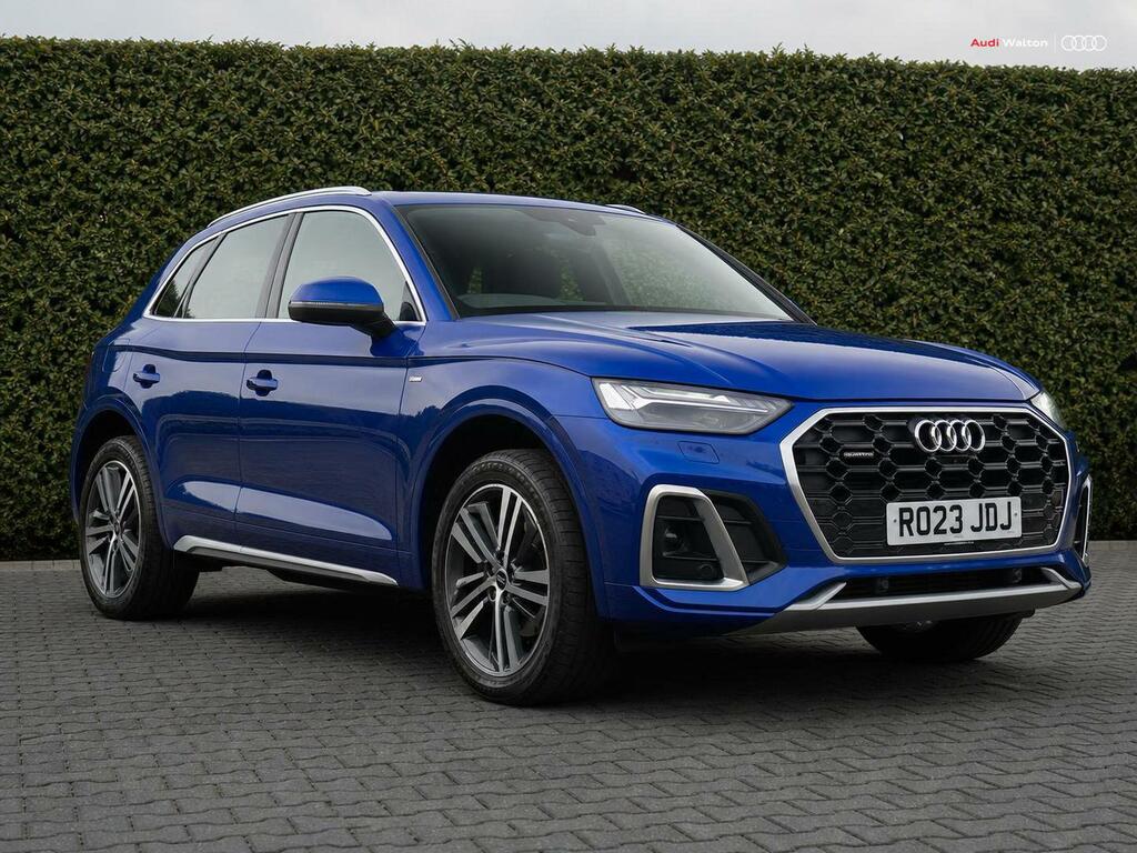 Audi Q5 S Line 45 Tfsi Quattro 265 Ps S Tronic Blue
