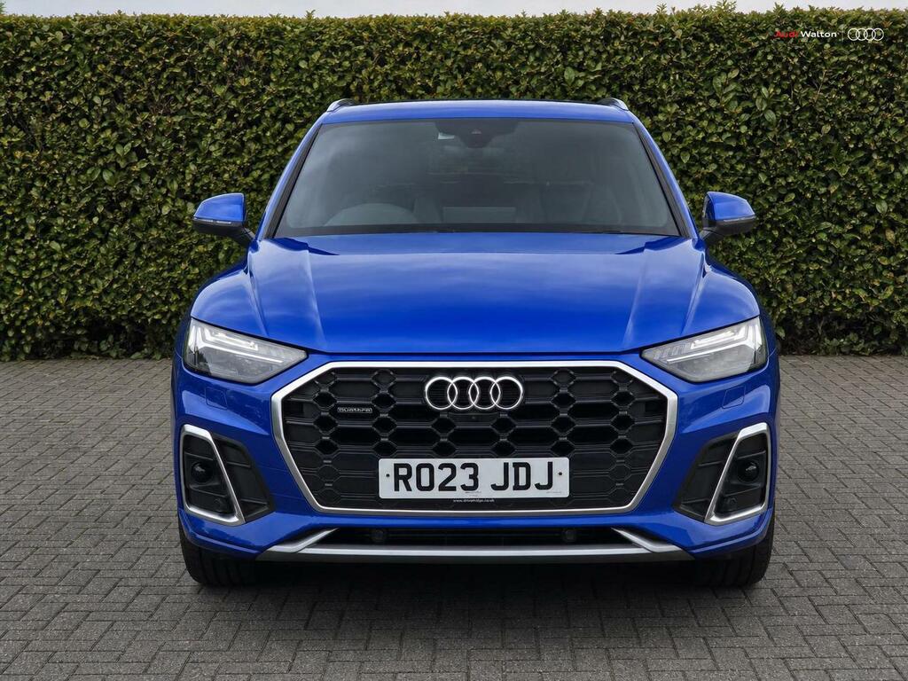 Audi Q5 S Line 45 Tfsi Quattro 265 Ps S Tronic Blue #2