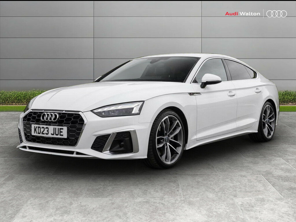 Audi A5 S Line 40 Tfsi 204 Ps S Tronic White #3