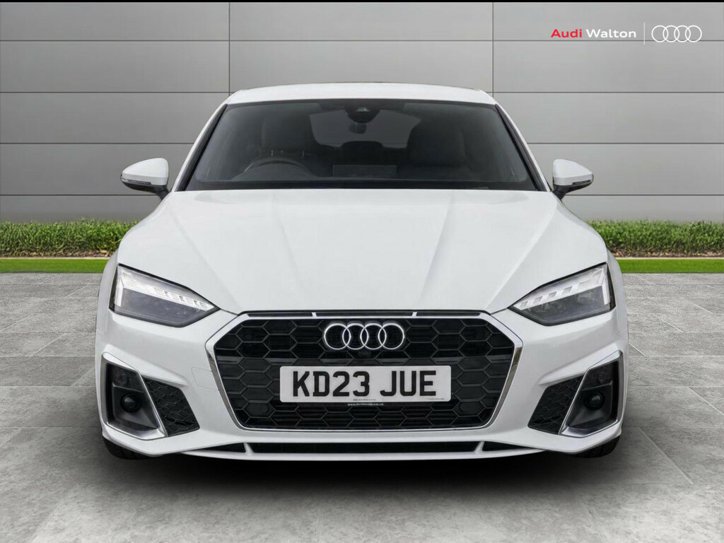 Audi A5 S Line 40 Tfsi 204 Ps S Tronic White #2