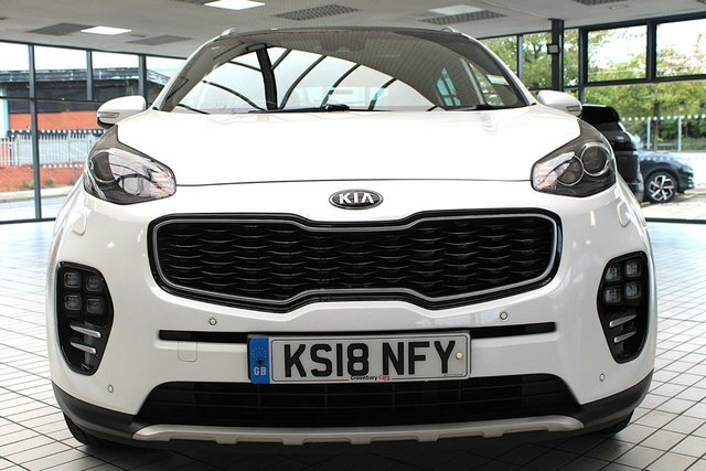 Kia Sportage Crdi Gt-line S Suv White #4