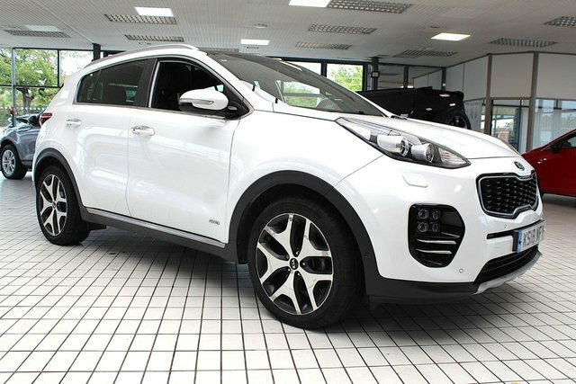 Kia Sportage Crdi Gt-line S Suv White #6