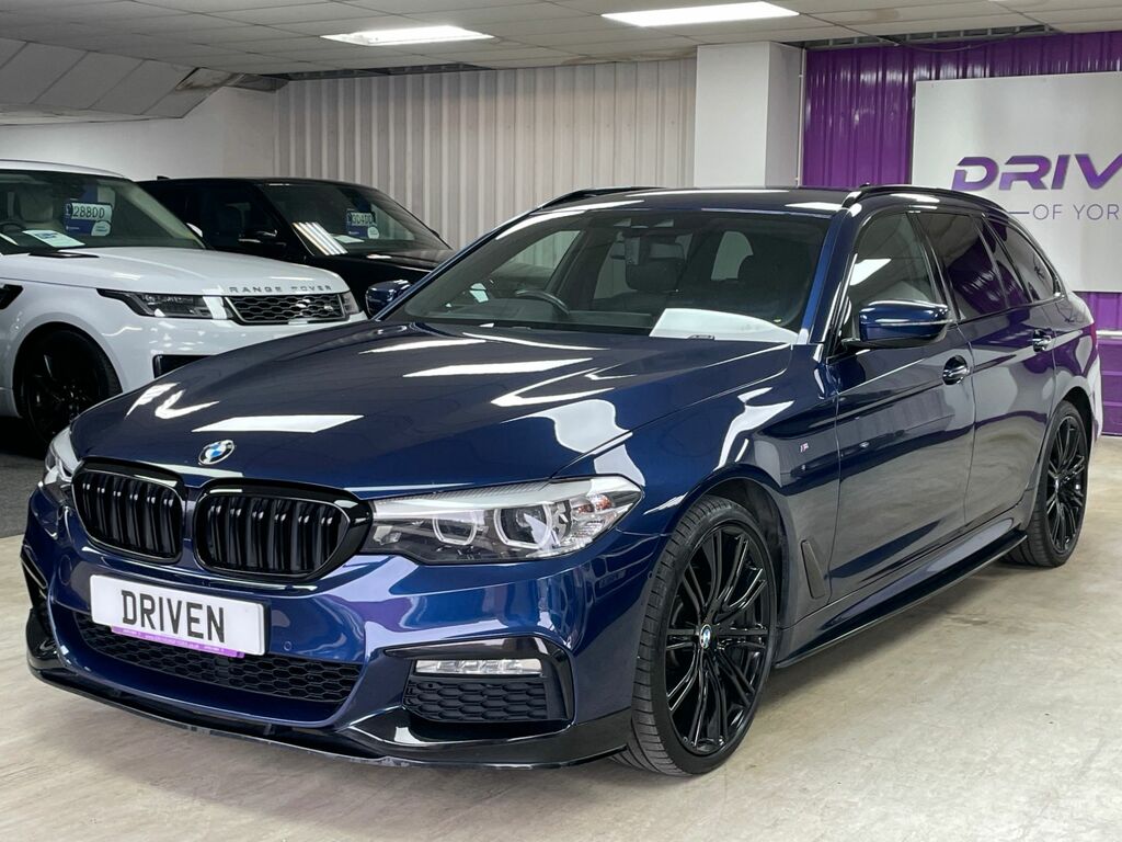 BMW 5 Series Diesel Blue #5