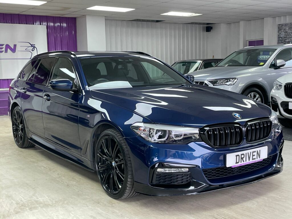 BMW 5 Series Diesel Blue #3