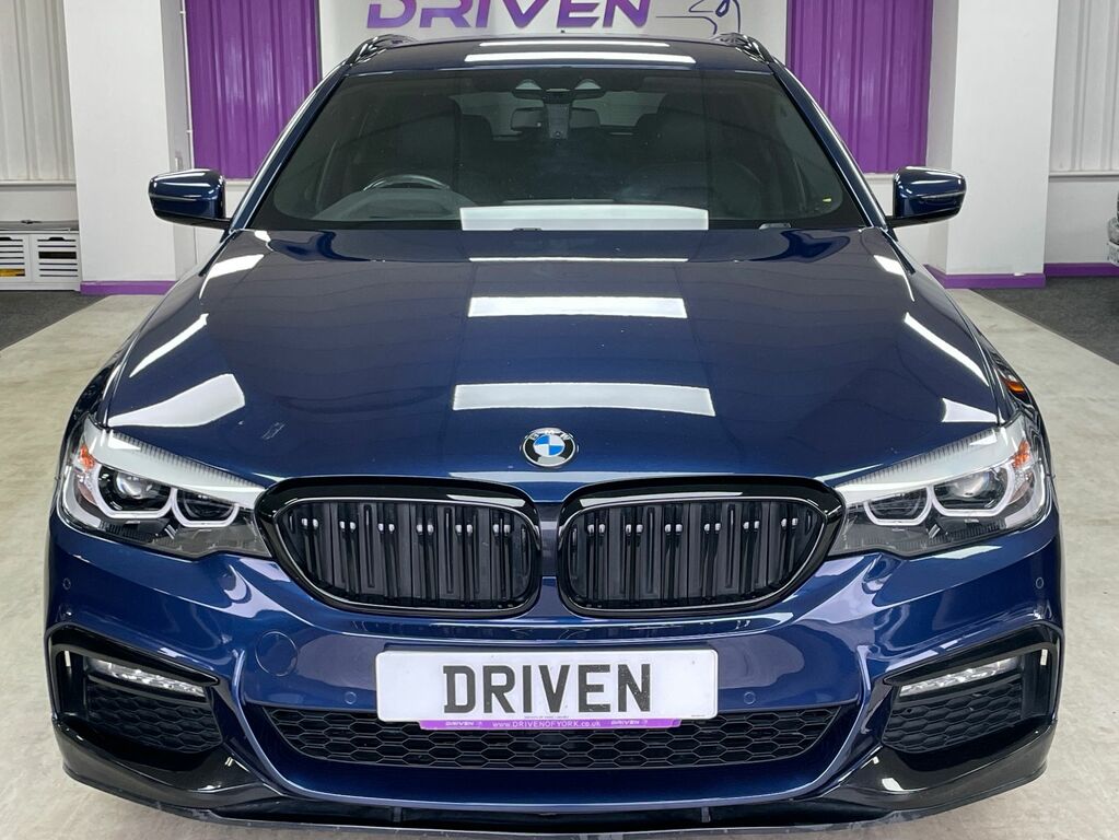 BMW 5 Series Diesel Blue #4