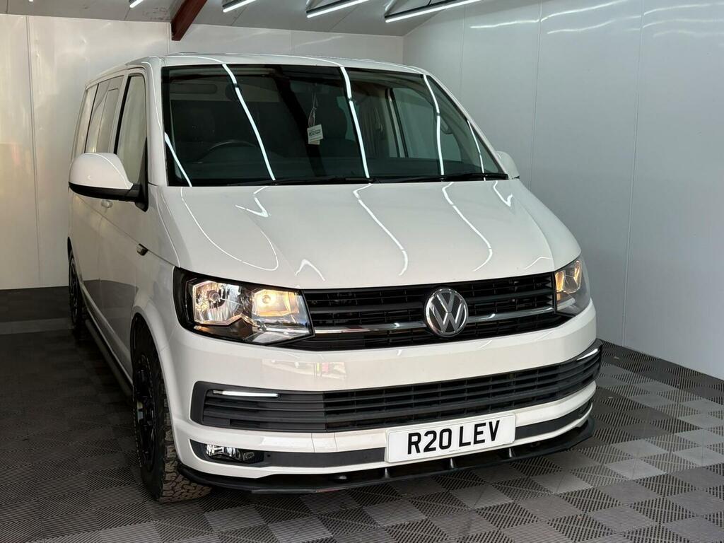 Volkswagen Transporter 2.0 Tdi T30 Bluemotion Tech Highline Kombi Fwd Swb White #4