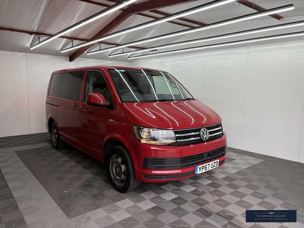 Volkswagen Transporter Shuttle 2.0 Bitdi Bluemotion Tech Se Dsg Fwd Swb Euro 6 S Red