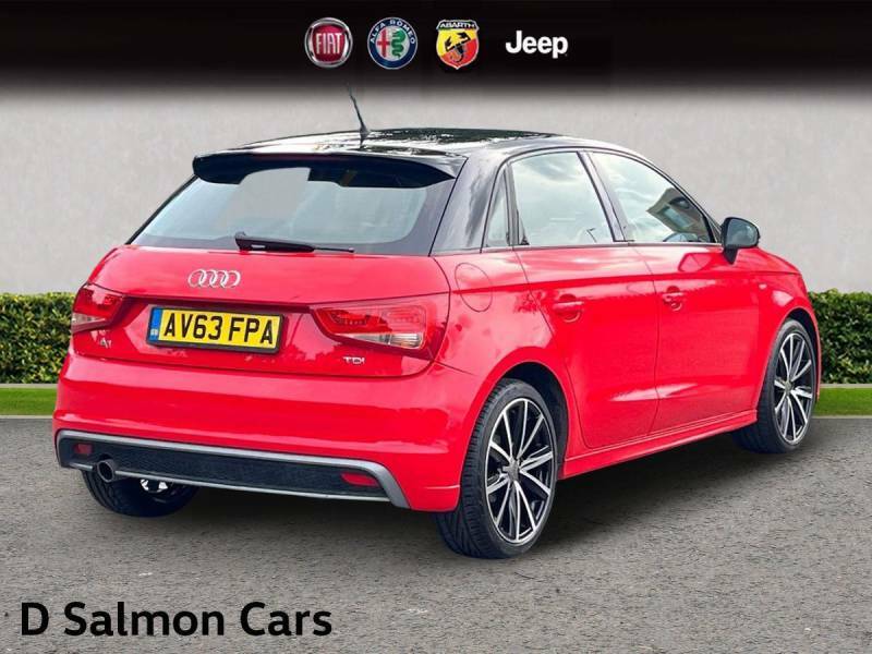 Audi A1 1.6 Tdi S Line Style Edition Sportback Euro 5 Ss Red #4