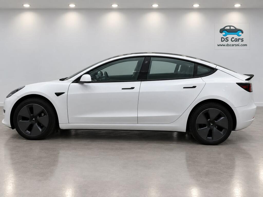 Tesla Model 3 Long Range Rwd White #3