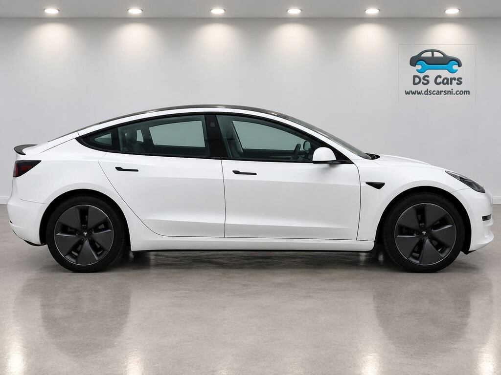 Tesla Model 3 Long Range Rwd White #6