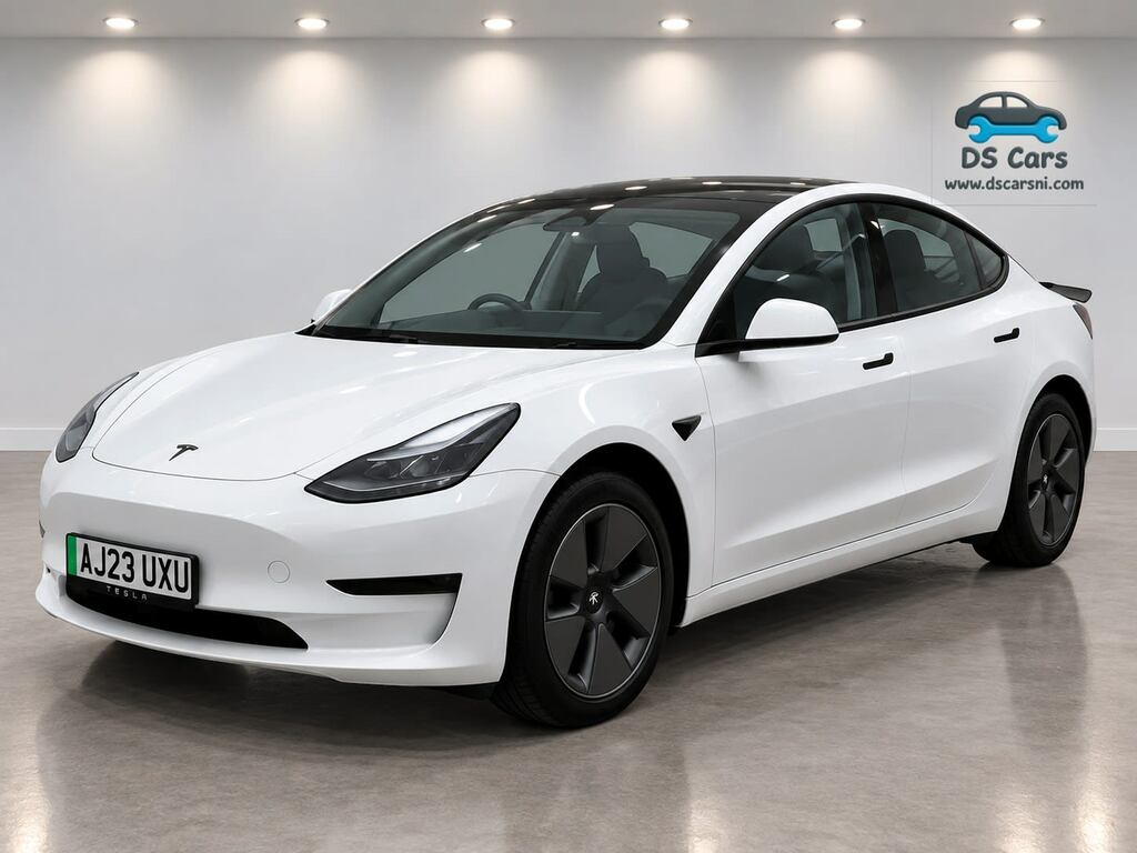 Tesla Model 3 Long Range Rwd White #2