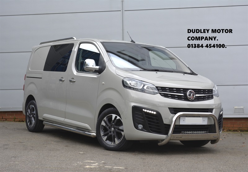 Vauxhall Vivaro 2.0 Turbo D 3100 Elite Crew Van Double Cab Die Grey