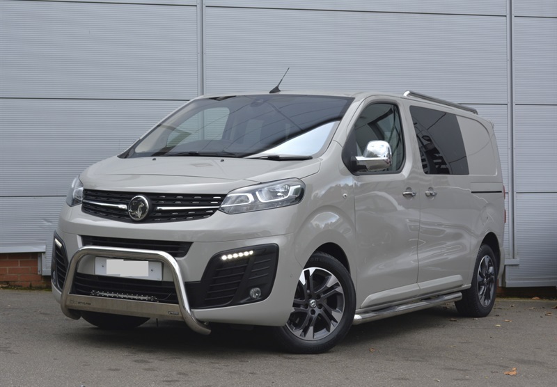 Vauxhall Vivaro 2.0 Turbo D 3100 Elite Crew Van Double Cab Die Grey #2