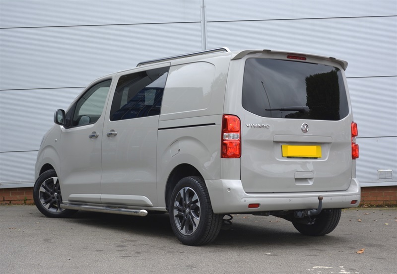 Vauxhall Vivaro 2.0 Turbo D 3100 Elite Crew Van Double Cab Die Grey #3