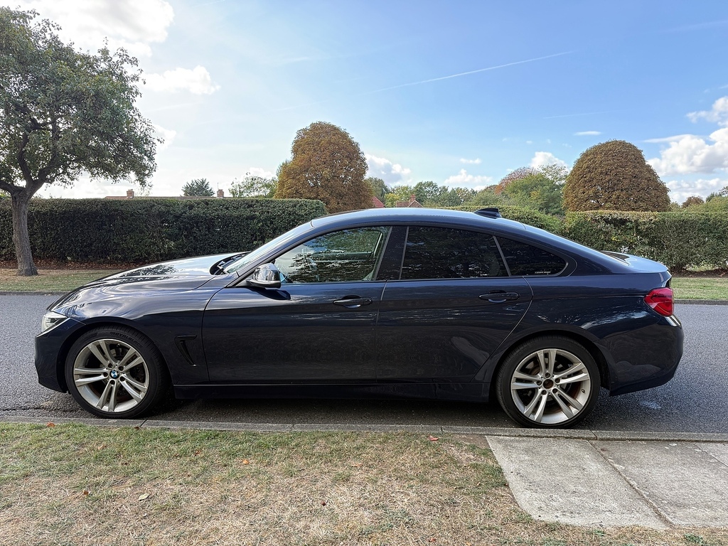 BMW 4 Series Gran Coupe 420D M Sport Hatchback White #7