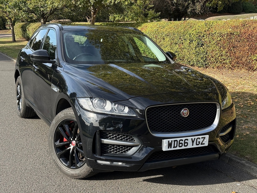 Jaguar F-Pace D180 R-sport U3835 Ulez Black