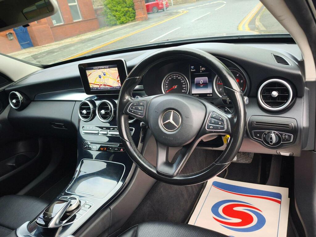 Mercedes-Benz C Class 1.6 C200d Se G-tronic Euro 6 Ss Grey #4