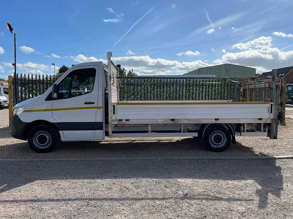 Mercedes-Benz Sprinter 315 2.0 Cdi Progressive L3 Lwb Dropside Tail Lift White #5
