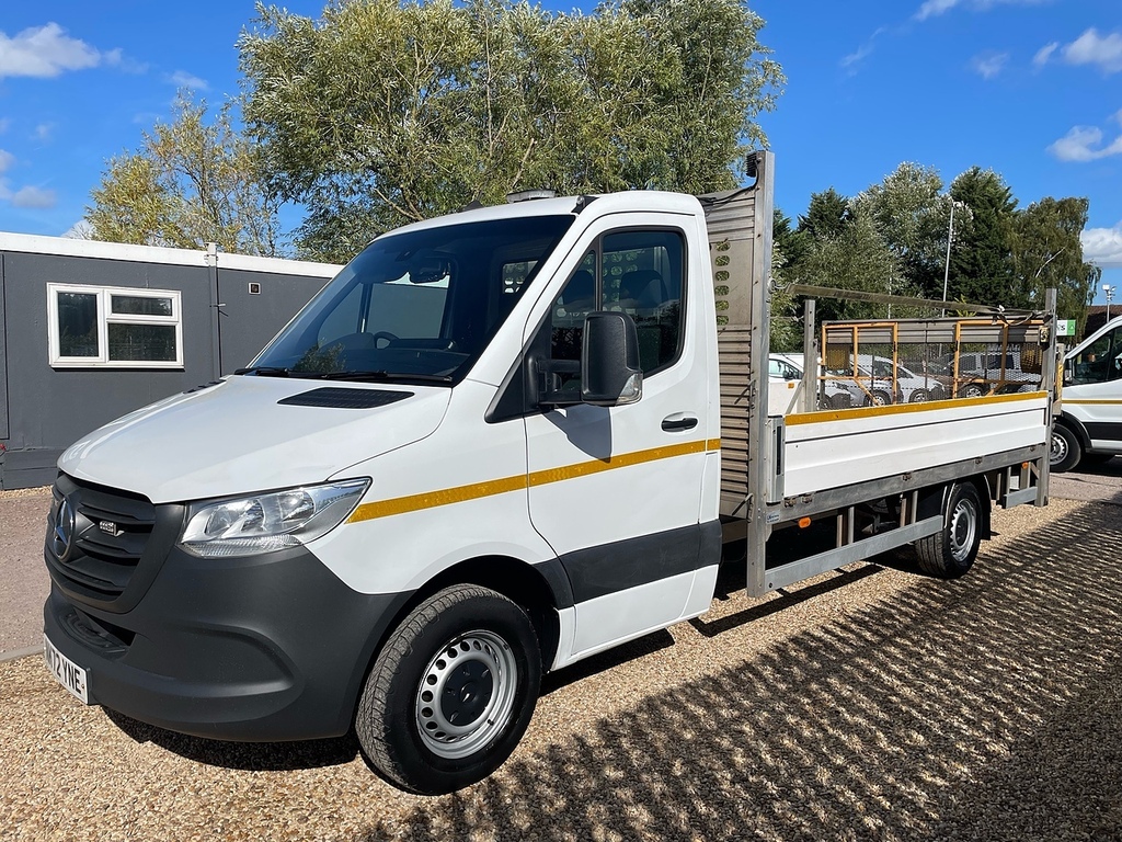 Mercedes-Benz Sprinter 315 2.0 Cdi Progressive L3 Lwb Dropside Tail Lift White #2