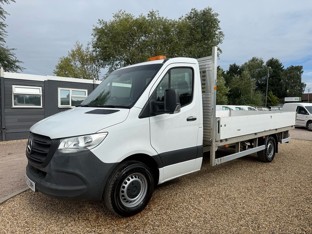Mercedes-Benz Sprinter 315 2.0 Cdi Progressive L3 Lwb 14Ft Dropside White #2